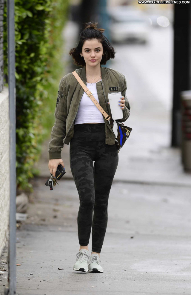 Lucy Hale Los Angeles Babe Posing Hot Celebrity Beautiful Paparazzi